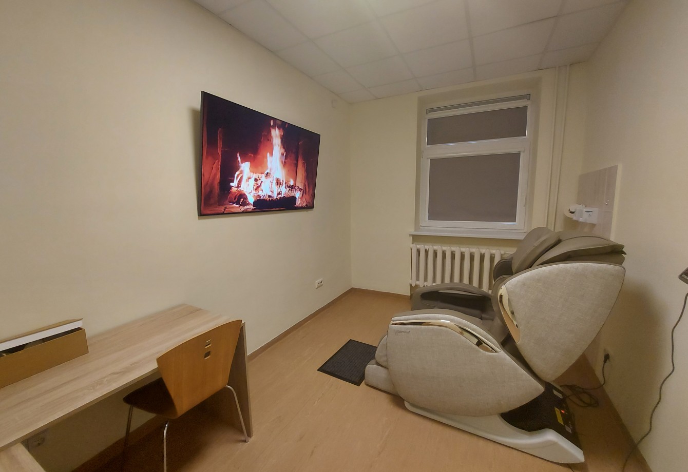 VšĮ Varėnos PSPC Psichikos sveiktos centre įrengtas relaksacijos kabinetas pacientams