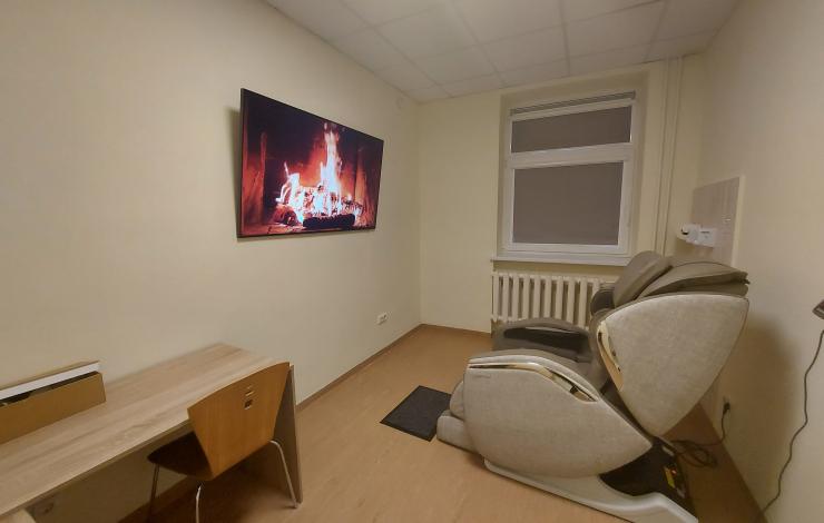 VšĮ Varėnos PSPC Psichikos sveiktos centre įrengtas relaksacijos kabinetas pacientams
